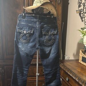 Big Star Women's  Boot Cut Jeans(little stretch)